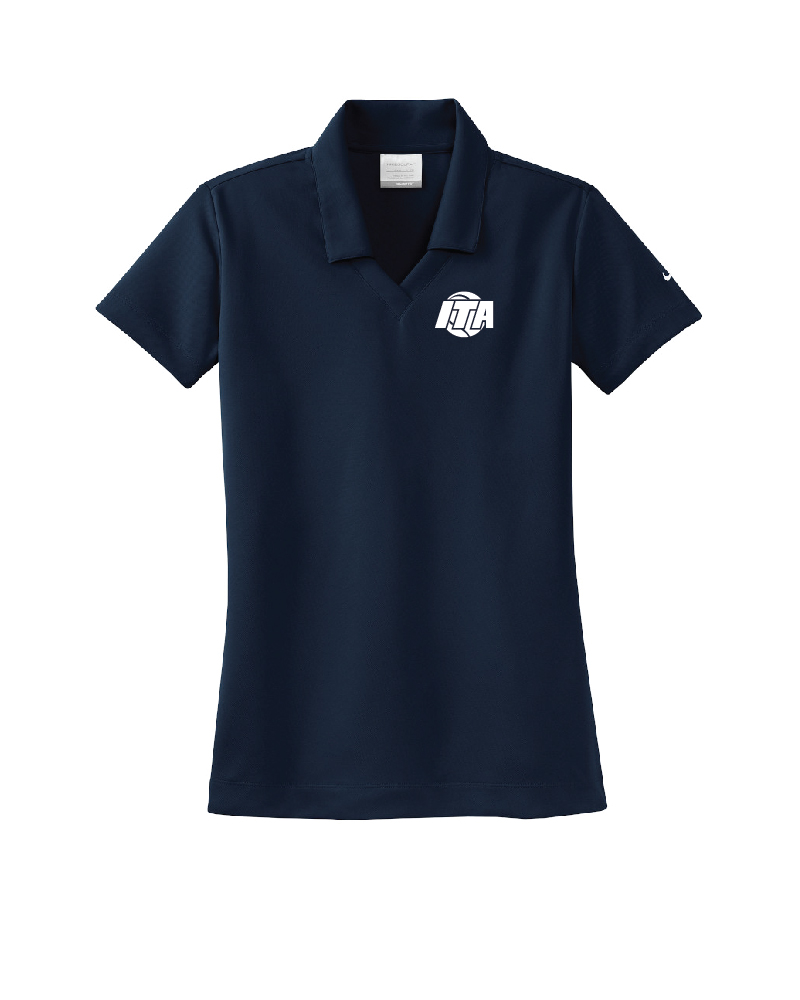 Ladies Nike Performance Navy Polo – Shop ITA Tennis